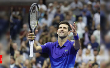 Novak Djokovic wins at US Open, moves five matches from Grand Slam | Tennis News